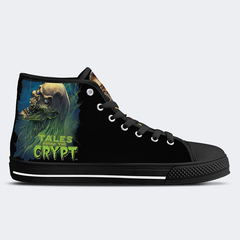 Unisex Horrorfilm-Druck - High Top Canvas