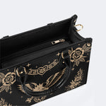 Golden Eagle Print - Leather Handbag
