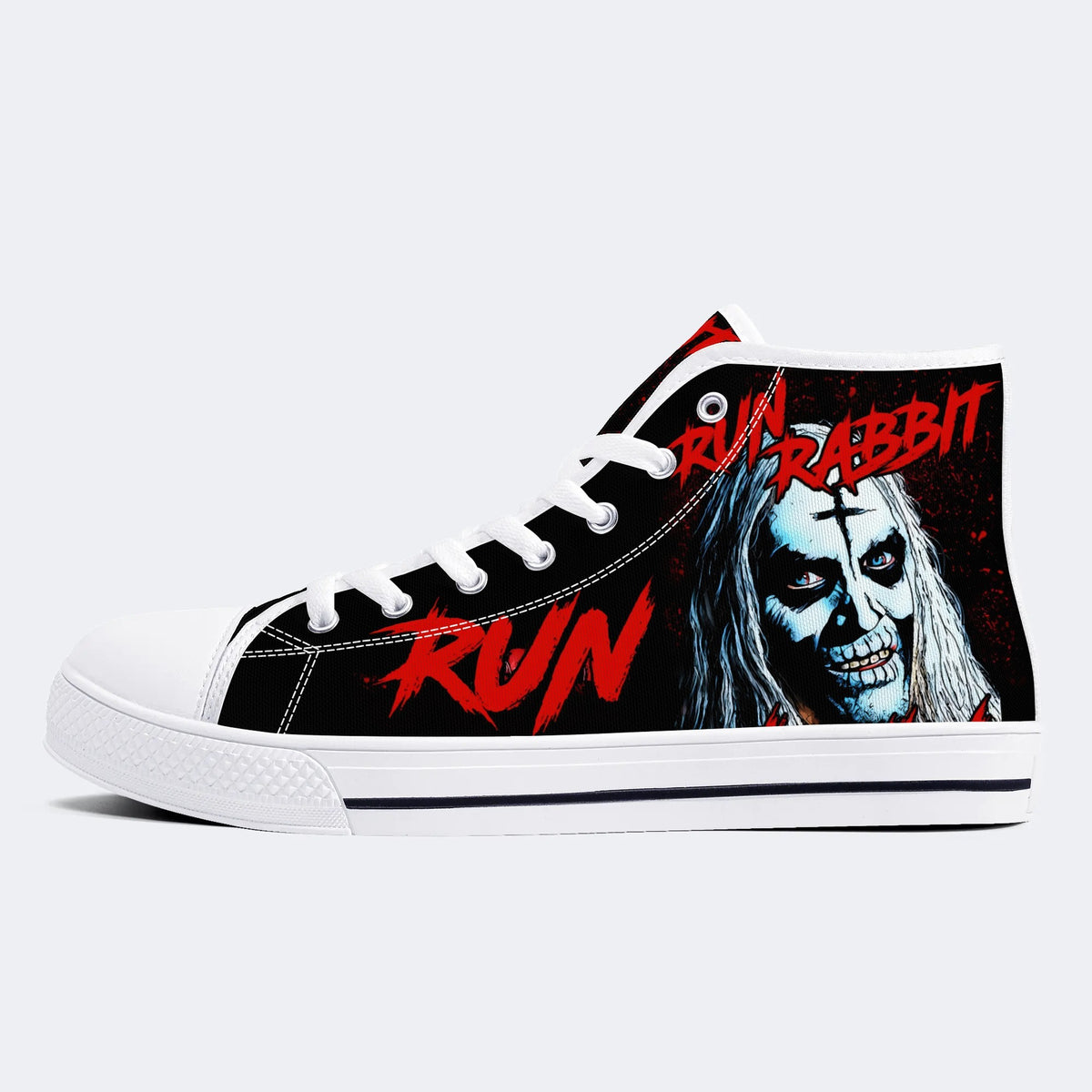 Horror Rabbit Run - High Top Canvas