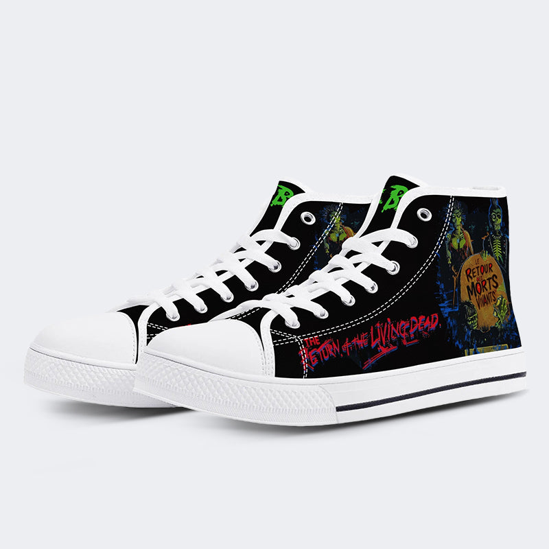 Unisex Horror-Druck - High Top Canvas