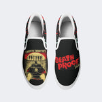 Unisex Horror Movie Print - Slip On Shoes