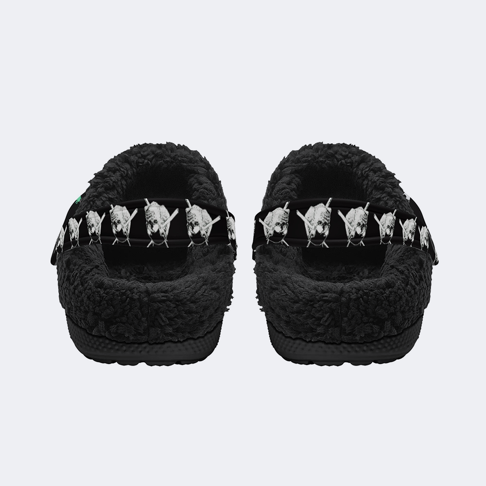 Horror Creature - Fur Lined Slippers/Sandals