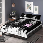 Gothic Skull Print - Three Piece Bedding Set