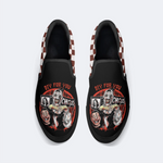 PersonalizedName Horror Print - Slip On Shoes