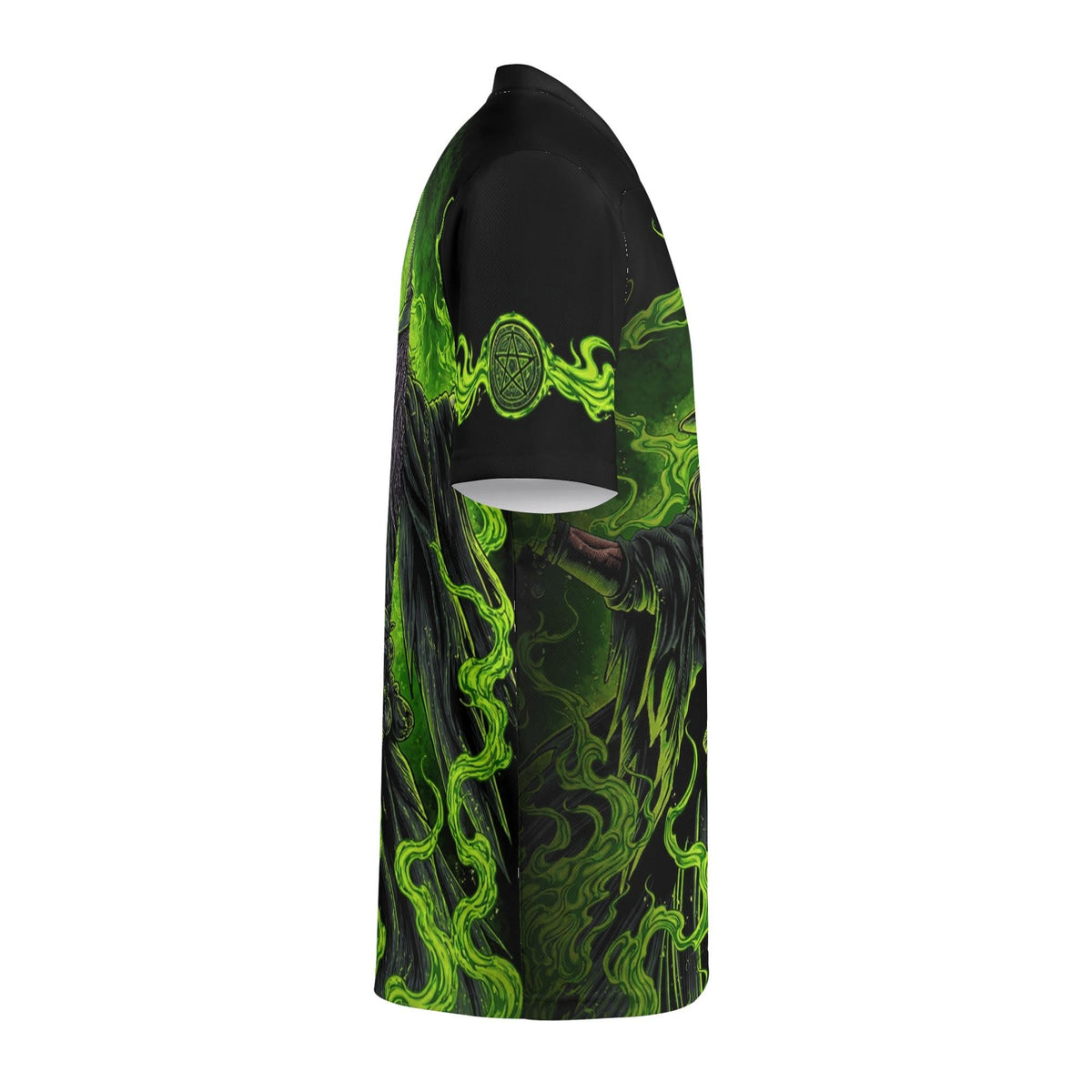 Dark Magic Green Wizard - Men's All Over Printing Rugby Jersey
