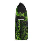 Dark Magic Green Wizard - Men's All Over Printing Rugby Jersey