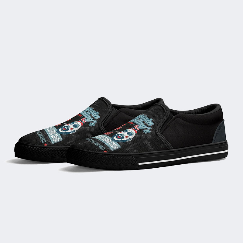 Horror Print - Slip On Shoes