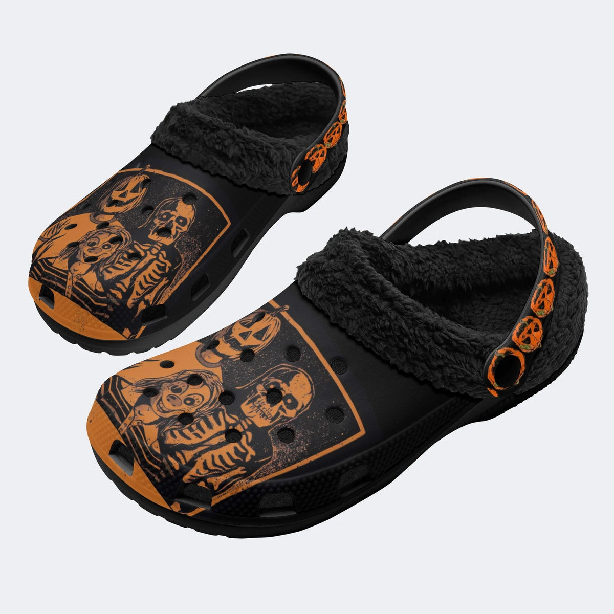 Halloween Horror Nights - Fur Lined Slippers/Sandals