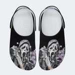 Horror Ghostface - Fur Lined Slippers/Sandals