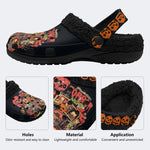 Halloween Horror Print - Fur Lined Slippers