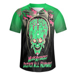Mars Attacks Alien - Men's Short Sleeve Baseball Jersey