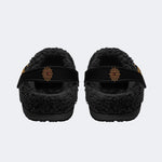 Gothic Widow Spider - Fur Lined Slippers/Sandals