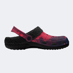 Mystic Twilight Cat - Fur Lined Slippers/Sandals