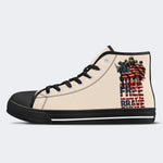 Flag Day High Top Canvas Shoes