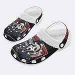 Retro Horror Ghostface - Fur Lined Slippers