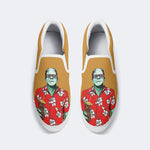 Unisex Monster Print - Slip On Shoes