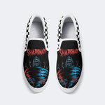 Sharknado Horror Movie Print - Slip On Shoes