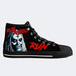 Horror Rabbit Run Print - High Top Canvas