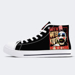 Horror-Druck Unisex - High Top Canvas