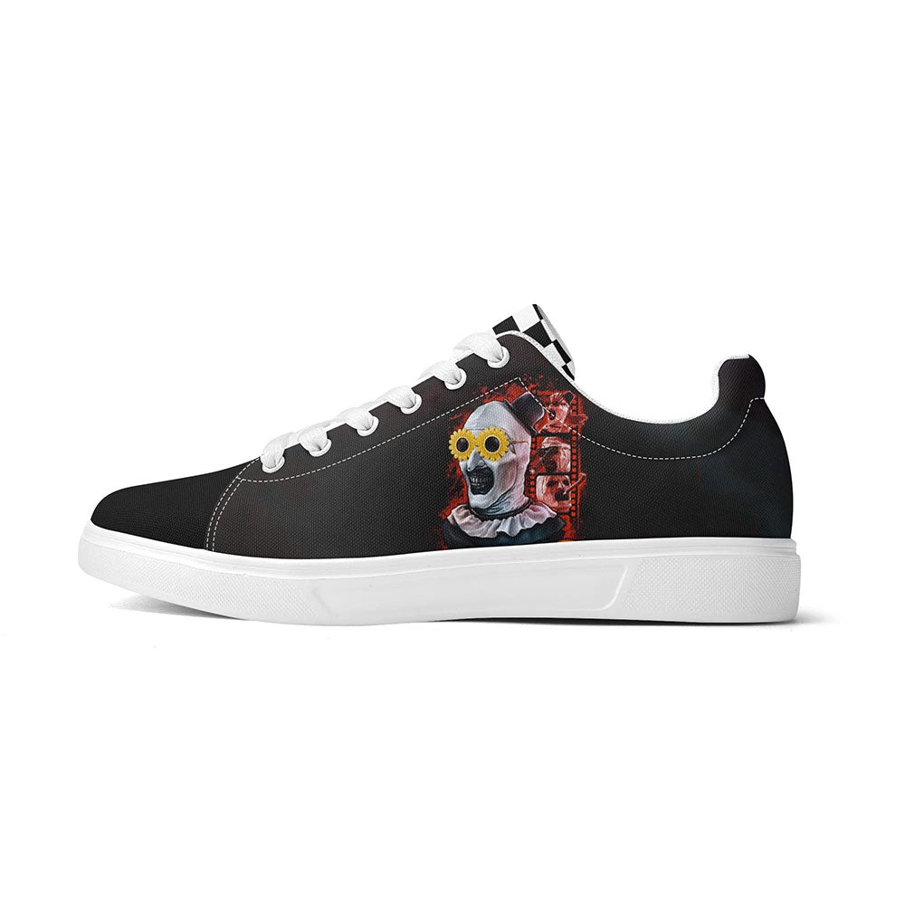 Unisex Horror Print - Skateboard Sneakers