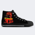 Unisex Retro PET SEMATARY Druck - High Top Canvas