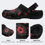 Abyss Eyes - Fur Lined Slippers/Sandals