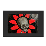 Macabre Flower Dunk Low Leather Sneakers