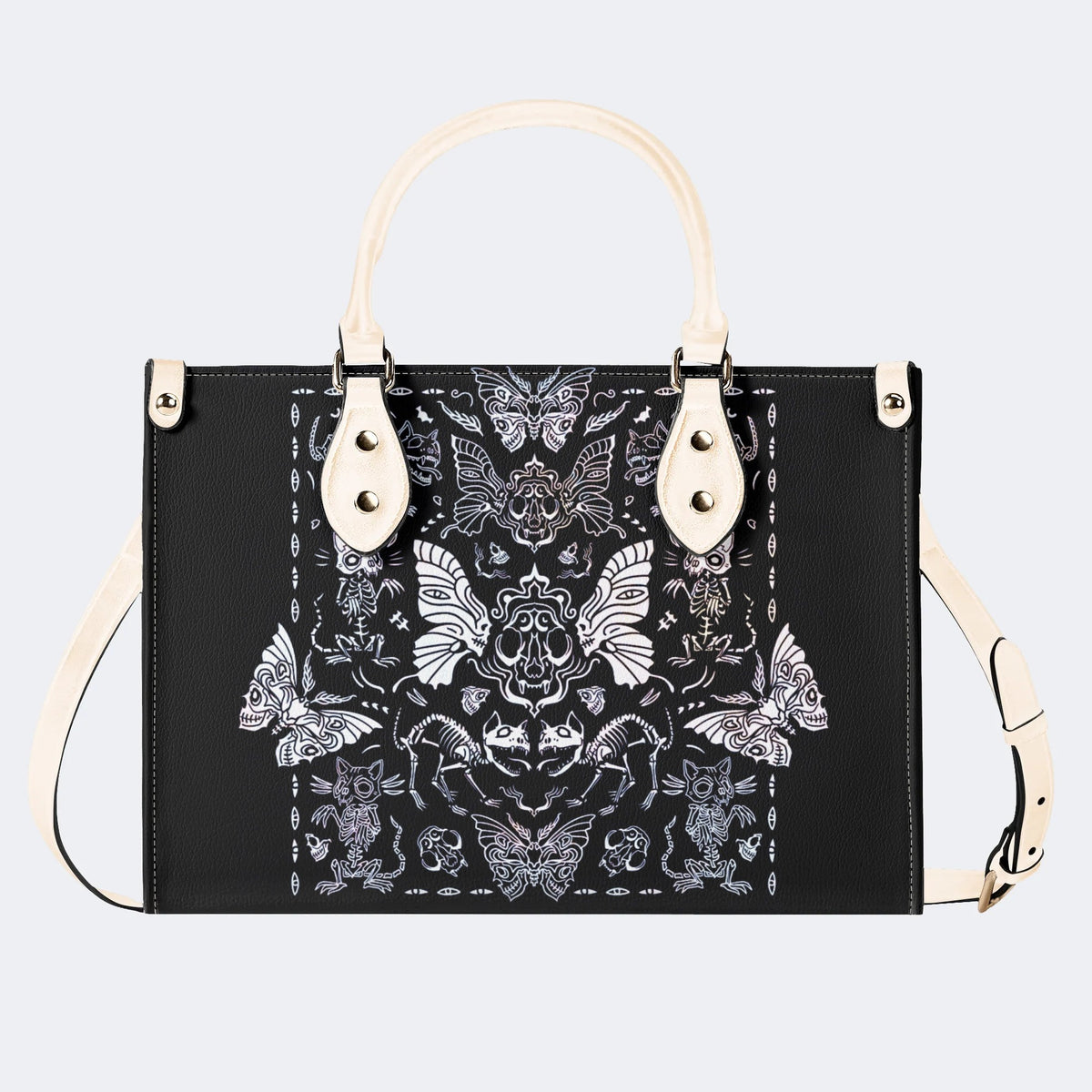 Traditional Tattoo Art Print - Leather Handbag