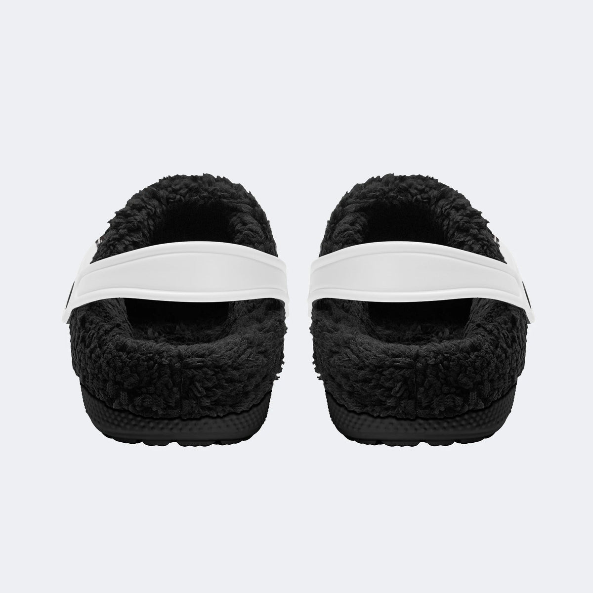 Dark Blood Skeleton - Fur Lined Slippers/Sandals