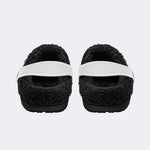 Dark Blood Skeleton - Fur Lined Slippers/Sandals