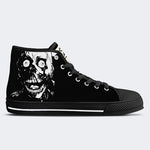 Unisex Tarman Totenkopf Druck - High Top Canvas