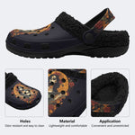 Gothic Music Sugar Lady - Fur Lined Slippers/Sandals