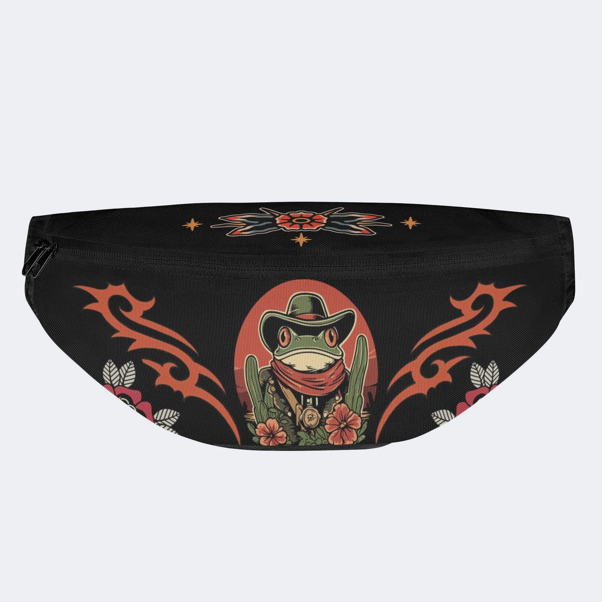 Funny Cowboy Frog Print - Fanny Package