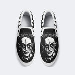 Black Metal Nosferatu Print - Slip On Shoes