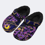 Mystic Evil Eye - Fur Lined Slippers/Sandals