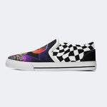 Halloween Horror Night Print - Slip On Shoes