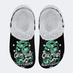 Horror Creature - Fur Lined Slippers/Sandals