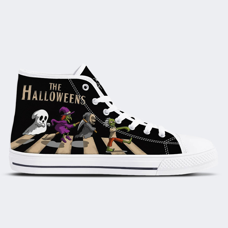 Unisex Horror-Druck - High Top Canvas