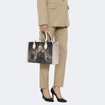 Die Schwarze Konigin Print Handbag Factory Direct Sales