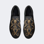 Vintage Fish Octopus Art Print - Slip On Shoes