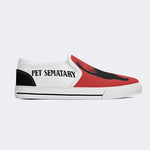 Unisex Retro PET SEMATARY Druck - Slip On Schuhe 