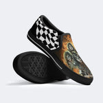 Unisex Rock Band Print - Slip On Shoes