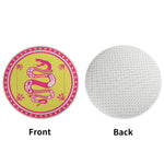 Pink Rattlesnake Print - Floor Mat