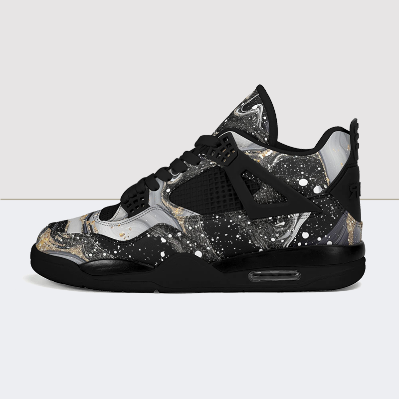 Dream Quicksand Print High Top Sneakers