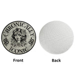 Retro Beauty And Snake Print - Floor Mat
