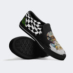 Unisex Skull&Letter - Slip On Shoes