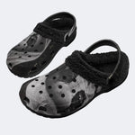 Slasher Mask - Fur Lined Slippers/Sandals