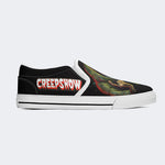 Horror Movie Vintage Graphic Print - Slip On Shoes