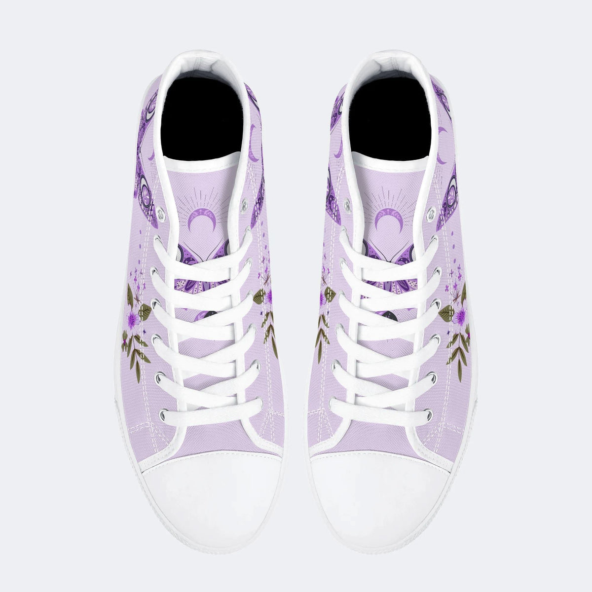 Classic Butterfly Print - High Top Canvas