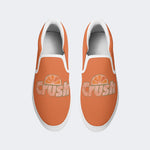 Vintage Orange Crush Print Unisex - Slip On Shoes